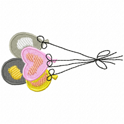 Kids And Toys Embroidery Design 6